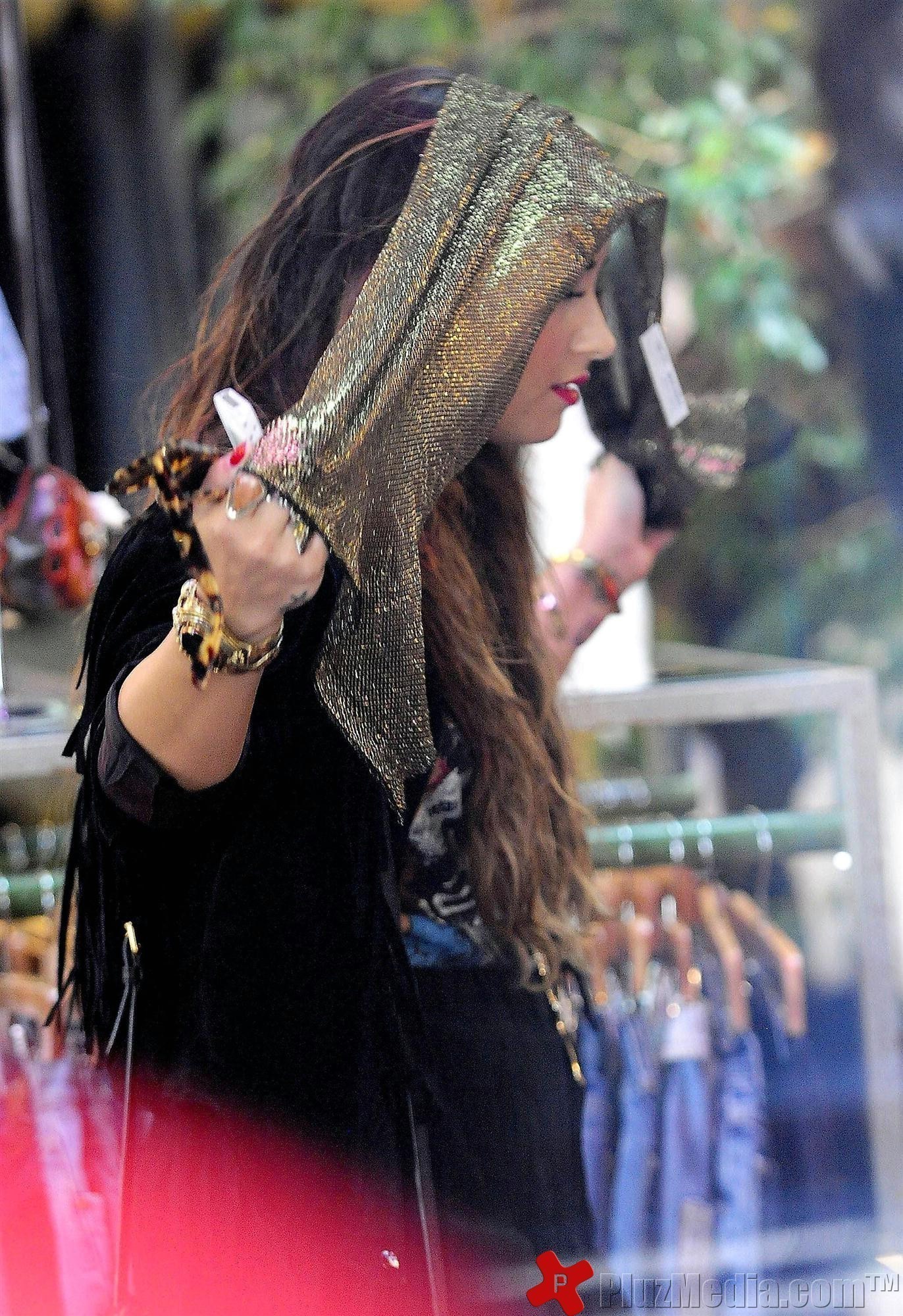 Demi Lovato shopping at Slow Boutique on Melrose Avenue | Picture 96792